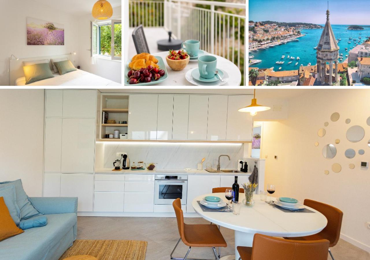 Jesliving Hvar - 2 Bedroom Elegant Apartment With Sea View In Historic Center Of חוואר מראה חיצוני תמונה